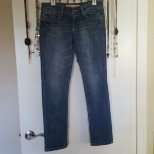 Skinny low rise jeans